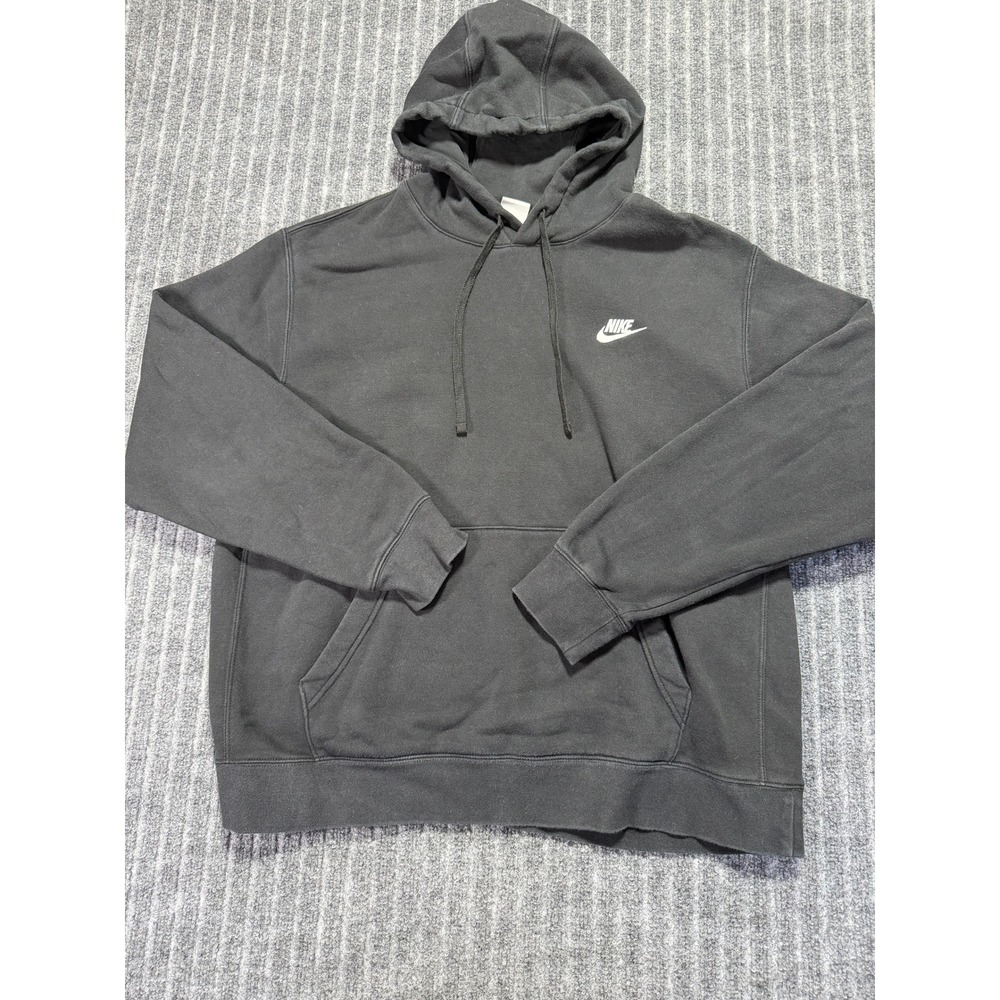 Nike Club Fleece Hoodie Mens XL Pullover Athleisure Casual Streetwear Gorpcore